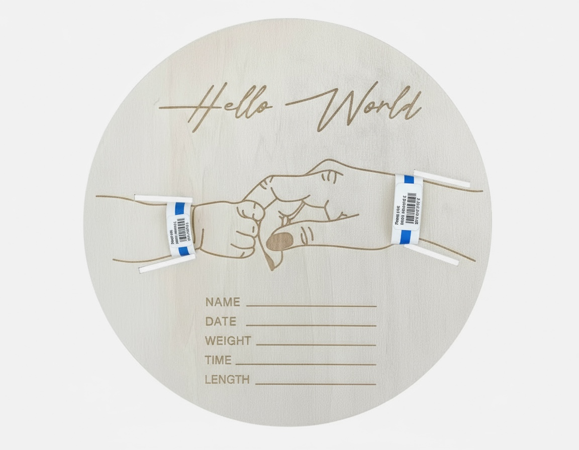 Birth Announcment Plaque