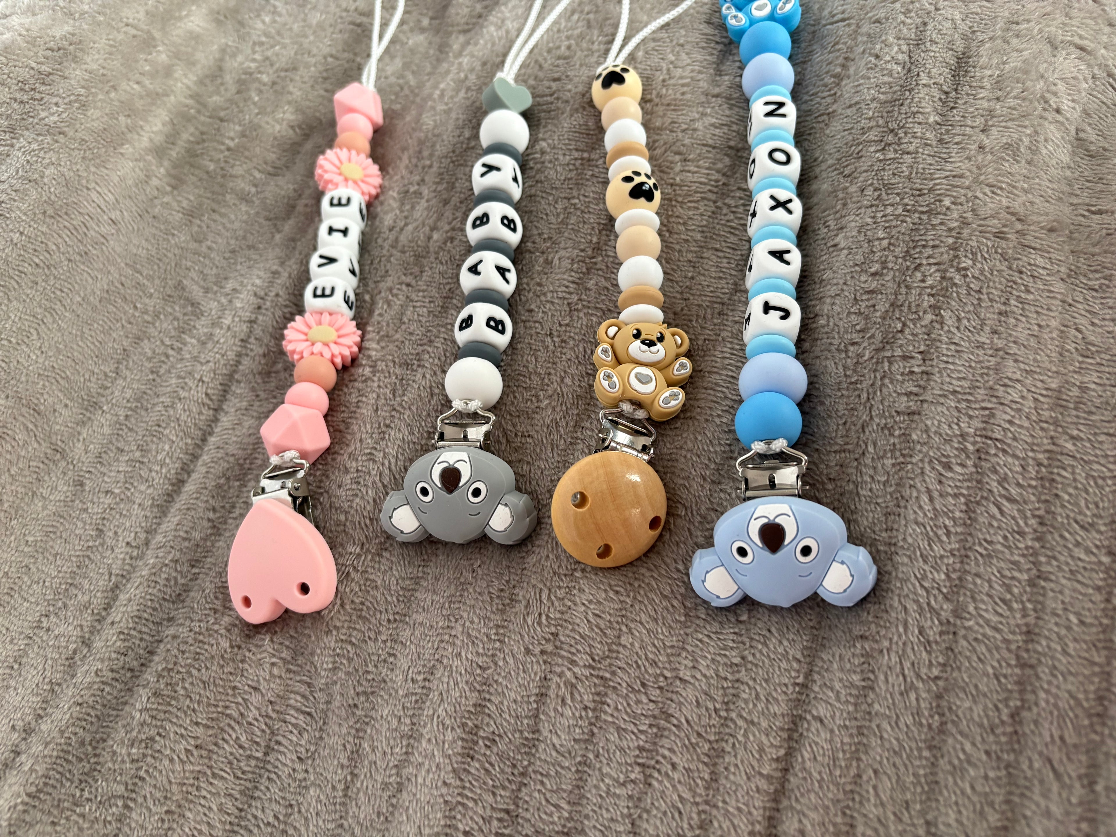 Personalised dummy clip