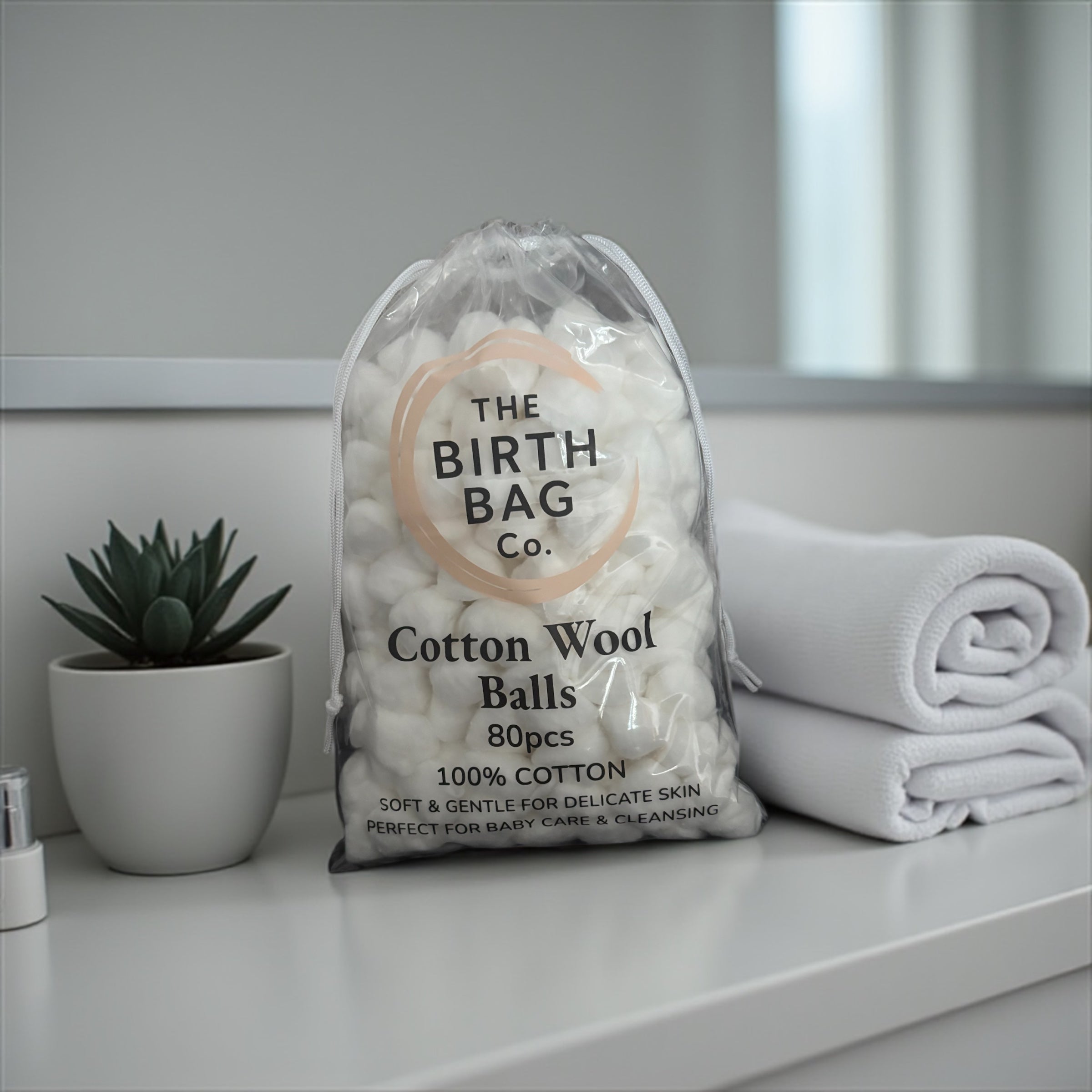 100% cotton wool balls