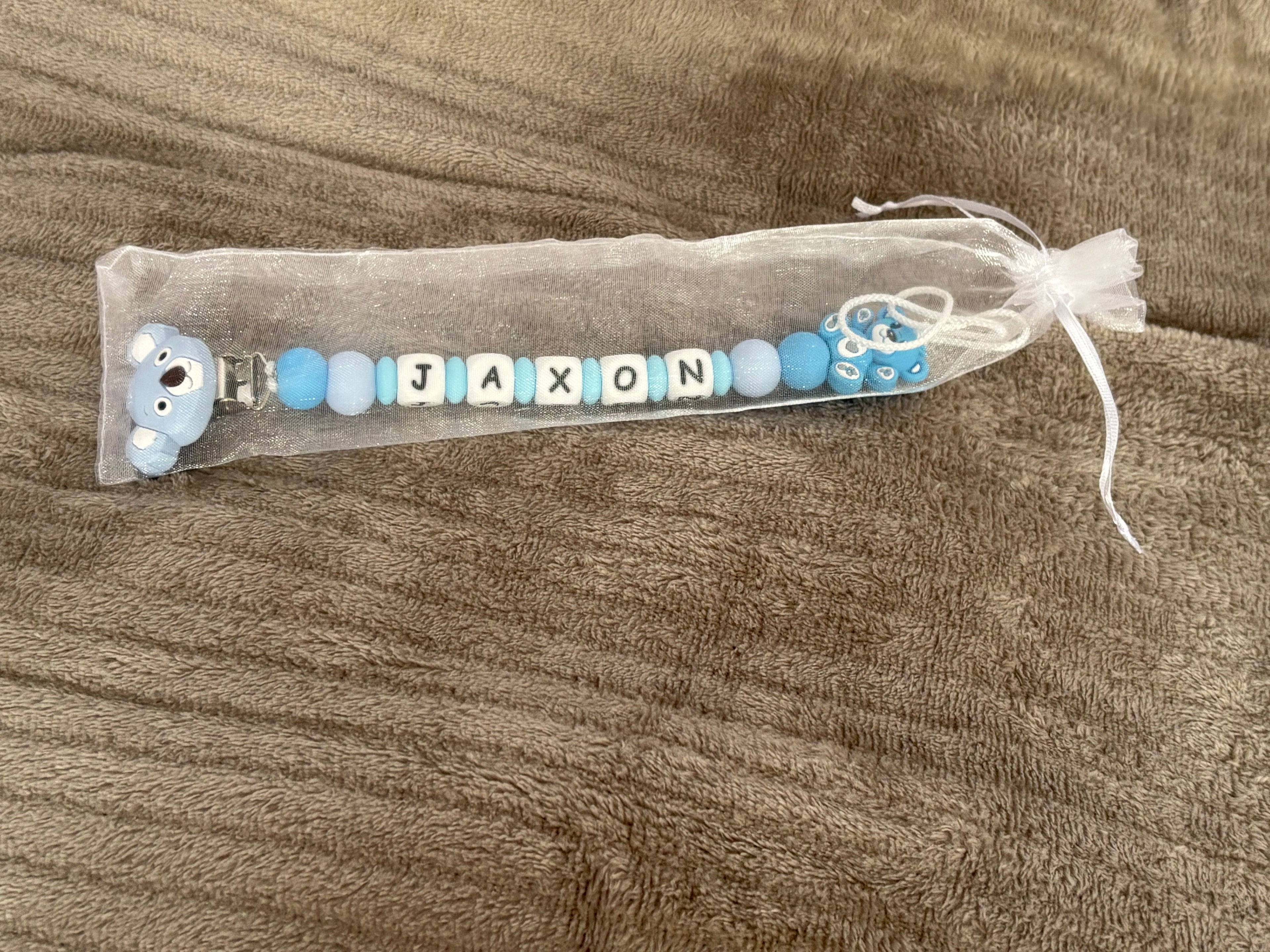 Personalised dummy clip